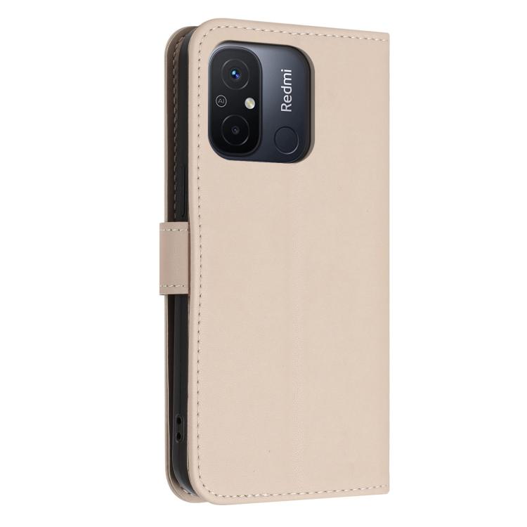 For Redmi 12C / 11A 4G Global Glitter Butterfly Zipper Vegan Leather Phone Case with Wrist Strap