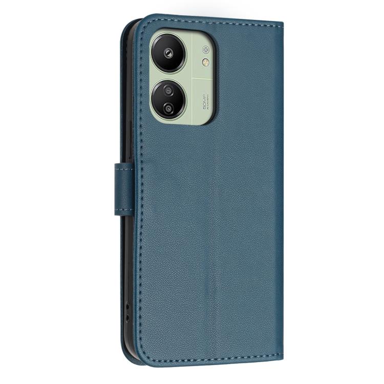 For Redmi 13C 4G / Poco C65 Global Glitter Butterfly Zipper Vegan Leather Phone Case with Wrist Strap