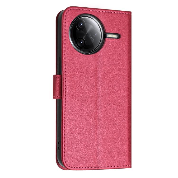 For Redmi K80 / K80 Pro Glitter Butterfly Zipper Vegan Leather Phone Case with Wrist Strap
