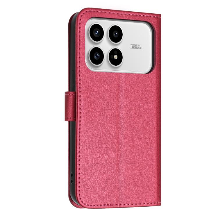 For Redmi K90 / Poco F8 Pro 5G Global Glitter Butterfly Zipper Vegan Leather Phone Case with Wrist Strap