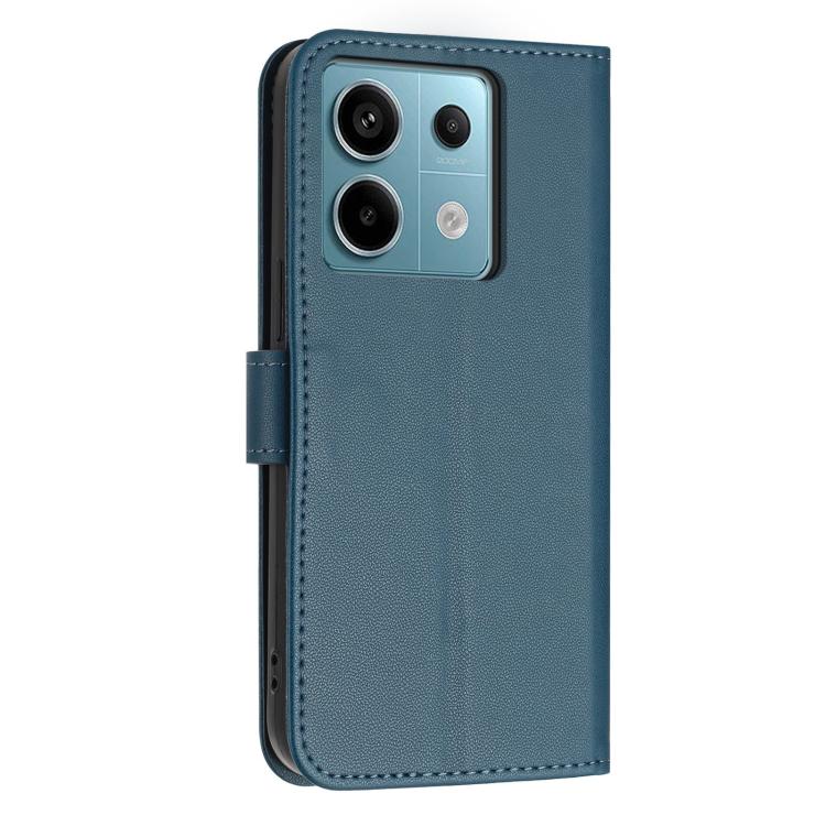 For Redmi Note 13 5G Global Glitter Butterfly Zipper Vegan Leather Phone Case with Wrist Strap