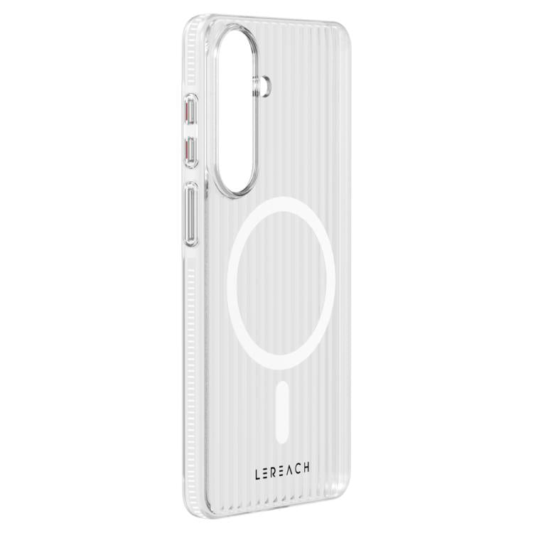 For Galaxy S26 5G LeReach TOC Icicle Series Ice Mist Double-Sided Non-Slip Magnetic Phone Case