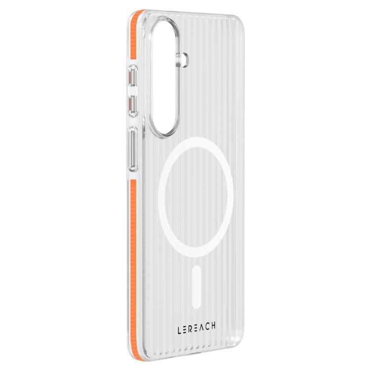 For Galaxy S26 5G LeReach TOC Icicle Series Ice Mist Double-Sided Non-Slip Magnetic Phone Case