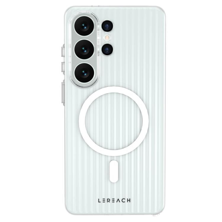 For Galaxy S26 Ultra 5G LeReach TOC Icicle Series Ice Mist Double-Sided Non-Slip Magnetic Phone Case