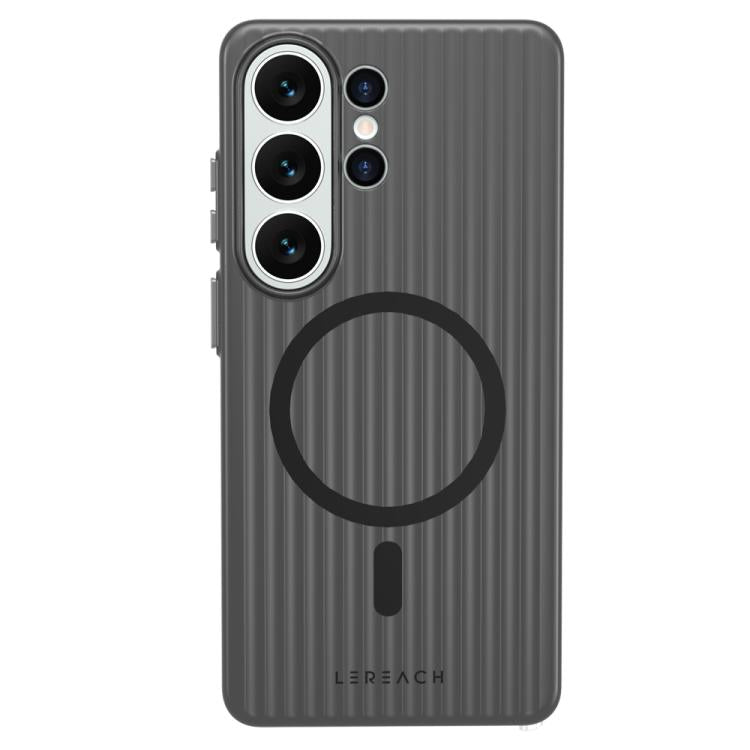 For Galaxy S26 Ultra 5G LeReach TOC Icicle Series Ice Mist Double-Sided Non-Slip Magnetic Phone Case