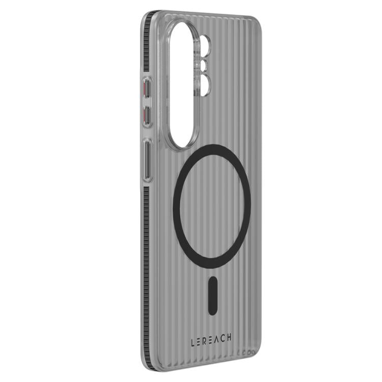 For Galaxy S26 Ultra 5G LeReach TOC Icicle Series Ice Mist Double-Sided Non-Slip Magnetic Phone Case