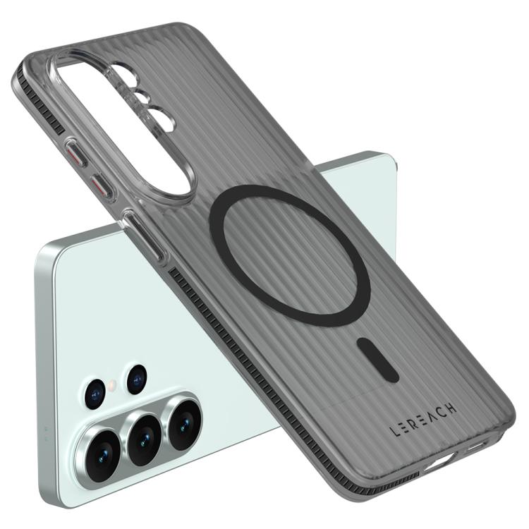 For Galaxy S26 Ultra 5G LeReach TOC Icicle Series Ice Mist Double-Sided Non-Slip Magnetic Phone Case