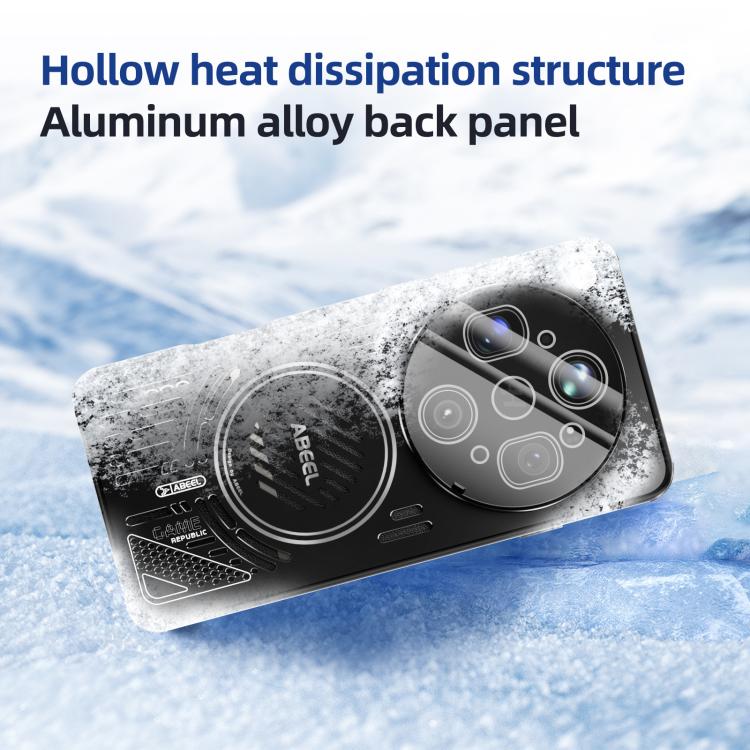 For OPPO Find X9 Ultra 5G ABEEL Ice Fox Series Magsafe Heat Sink Cooling Phone Case