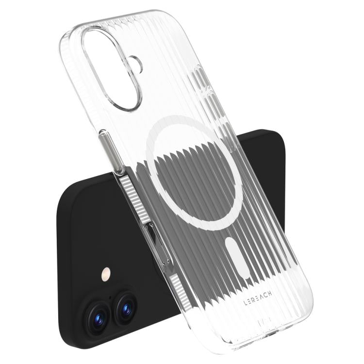 For iPhone 17 LeReach TOC Icicle Series Ice Mist Double-Sided Non-Slip Magnetic Phone Case