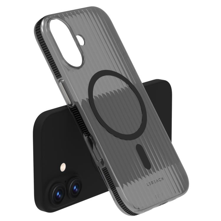 For iPhone 17 LeReach TOC Icicle Series Ice Mist Double-Sided Non-Slip Magnetic Phone Case