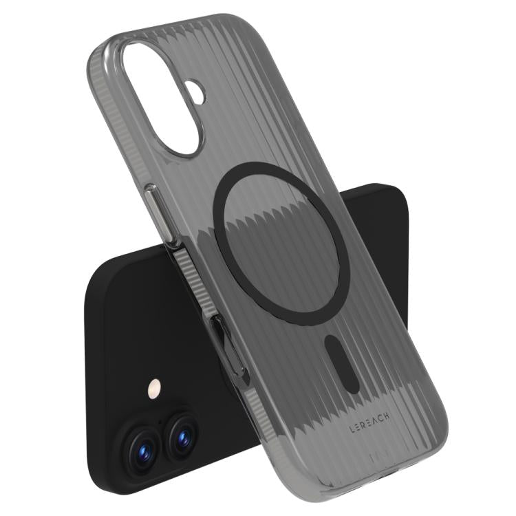 For iPhone 17 LeReach TOC Icicle Series Ice Mist Double-Sided Non-Slip Magnetic Phone Case
