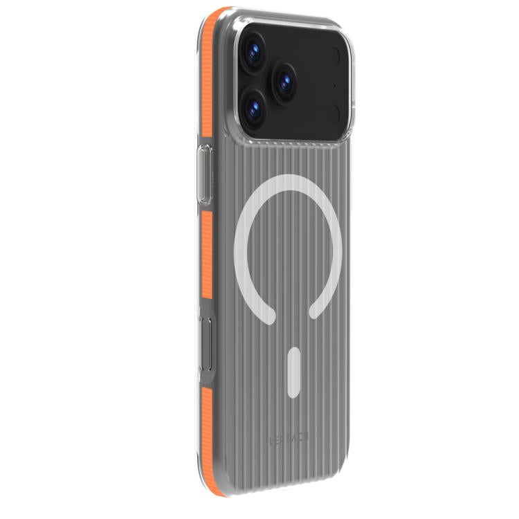For iPhone 17 Pro LeReach TOC Icicle Series Ice Mist Double-Sided Non-Slip Magnetic Phone Case