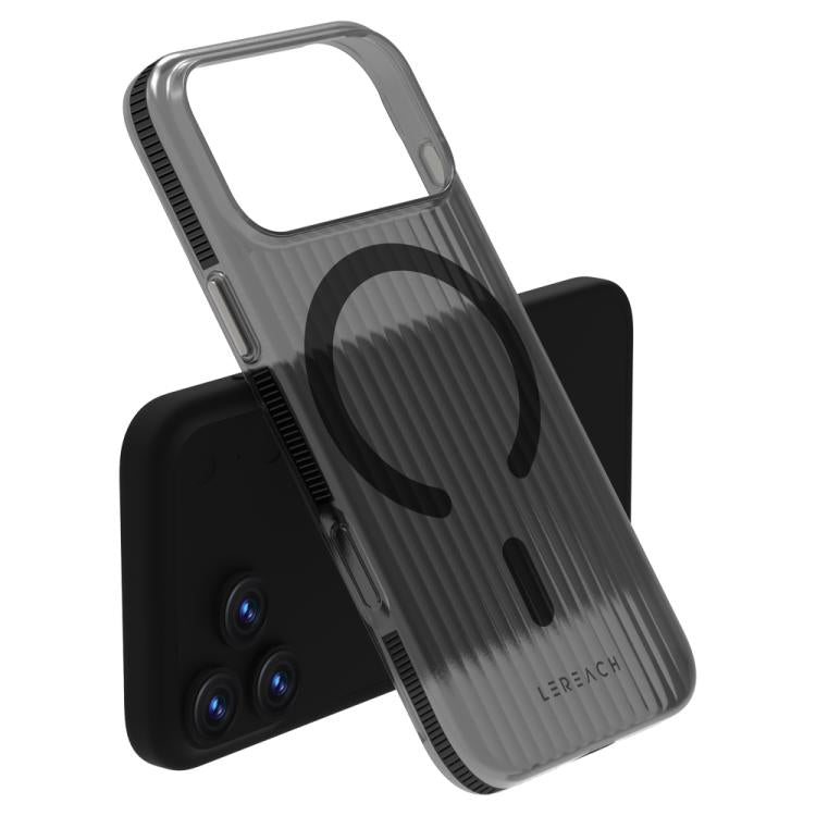 For iPhone 17 Pro LeReach TOC Icicle Series Ice Mist Double-Sided Non-Slip Magnetic Phone Case