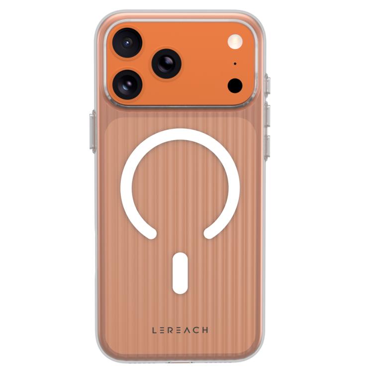 For iPhone 17 Pro Max LeReach TOC Icicle Series Ice Mist Double-Sided Non-Slip Magnetic Phone Case