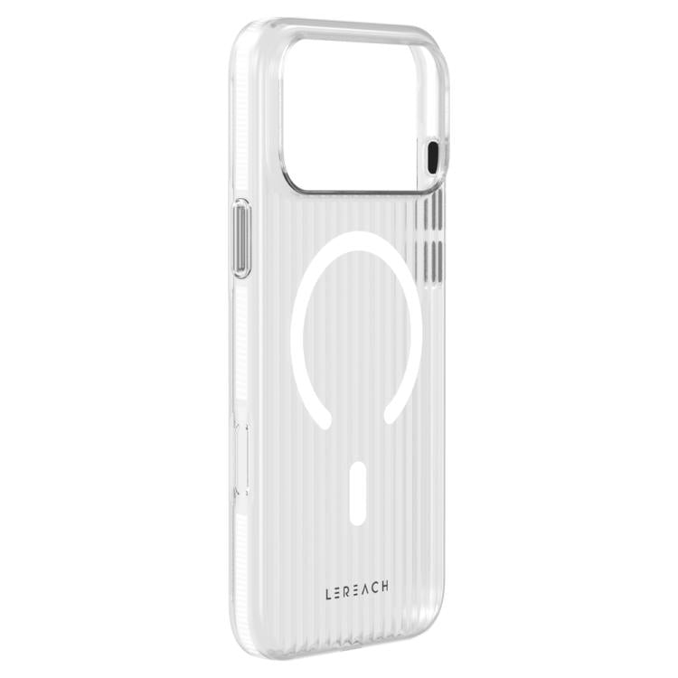 For iPhone 17 Pro Max LeReach TOC Icicle Series Ice Mist Double-Sided Non-Slip Magnetic Phone Case