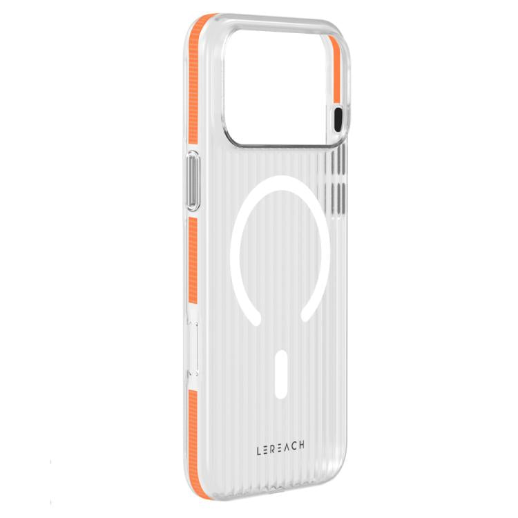 For iPhone 17 Pro Max LeReach TOC Icicle Series Ice Mist Double-Sided Non-Slip Magnetic Phone Case