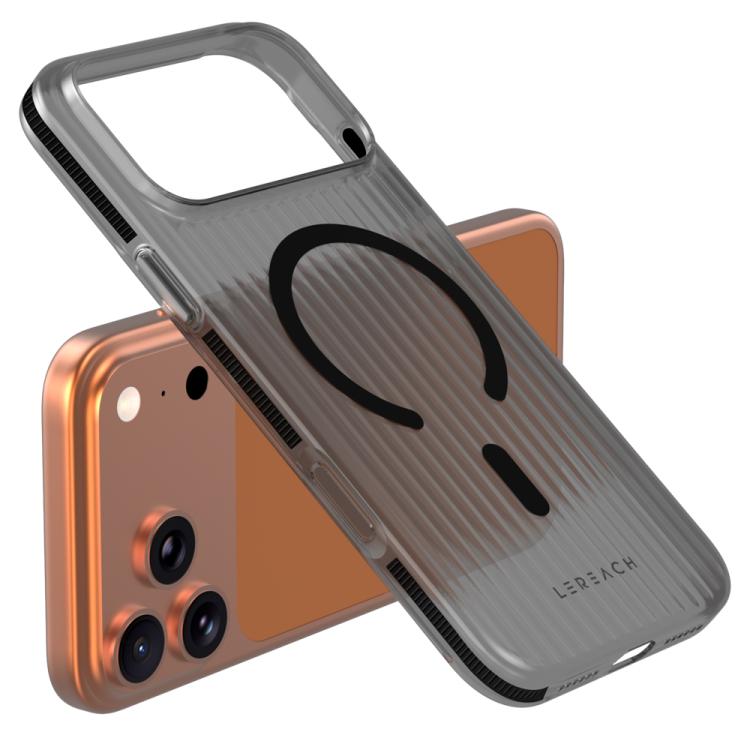 For iPhone 17 Pro Max LeReach TOC Icicle Series Ice Mist Double-Sided Non-Slip Magnetic Phone Case