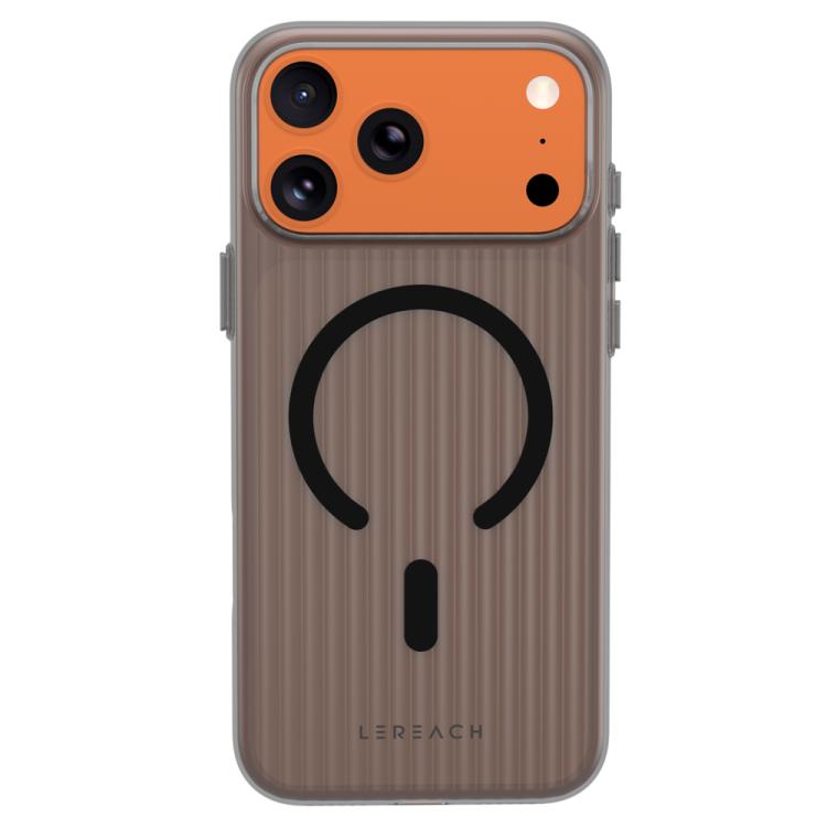 For iPhone 17 Pro Max LeReach TOC Icicle Series Ice Mist Double-Sided Non-Slip Magnetic Phone Case