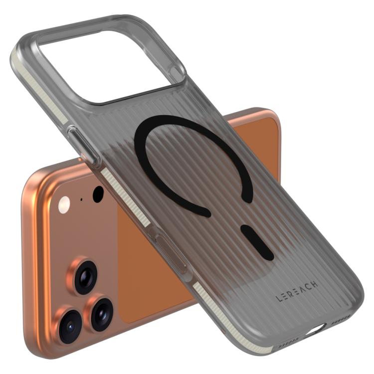 For iPhone 17 Pro Max LeReach TOC Icicle Series Ice Mist Double-Sided Non-Slip Magnetic Phone Case
