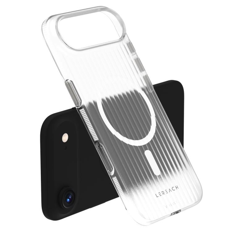 For iPhone Air LeReach TOC Icicle Series Ice Mist Double-Sided Non-Slip Magnetic Phone Case