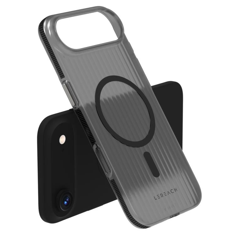 For iPhone Air LeReach TOC Icicle Series Ice Mist Double-Sided Non-Slip Magnetic Phone Case