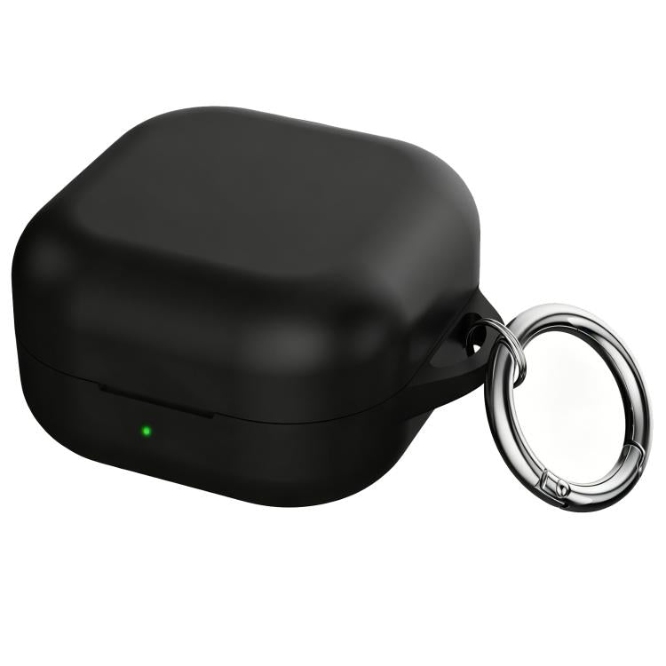 For Galaxy Buds4 / Buds4 Pro 2mm Thickness One-piece Silicone Earbuds Protective Case with Hook
