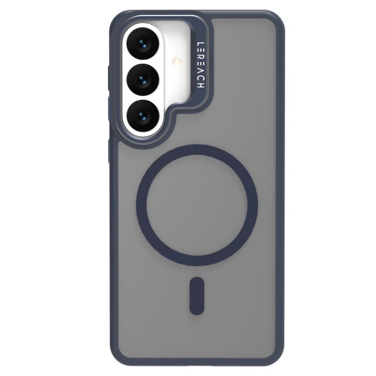 For Galaxy S26 5G LeReach Le-Luster Series Metal Lens Kickstand Magnetic Phone Case