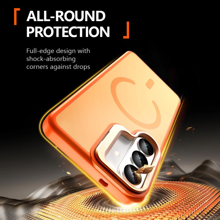 For Galaxy S26 5G LeReach Le-Luster Series Metal Lens Kickstand Magnetic Phone Case