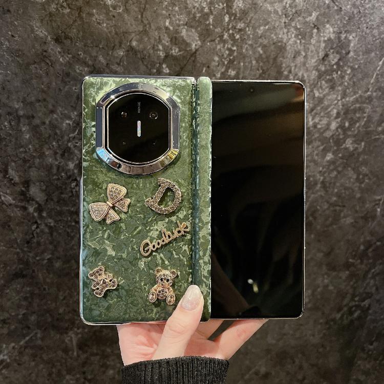 For Huawei Mate X5 Shell Texture Teddy Bear Pattern Shockproof Phone Case
