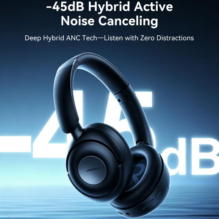 JOYROOM JHead Series JR-JH3 Hybrid Active Noise Reduction Bluetooth Earphone - Black