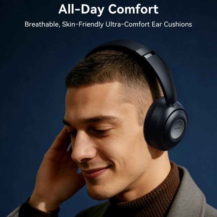 JOYROOM JHead Series JR-JH3 Hybrid Active Noise Reduction Bluetooth Earphone - Black