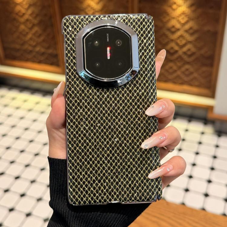 For Huawei Mate X7 Glitter Sequins Shockproof Phone Case with Frame