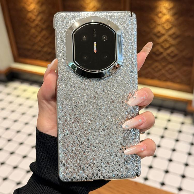 For Huawei Mate X6 Glitter Sequins Shockproof Phone Case with Frame