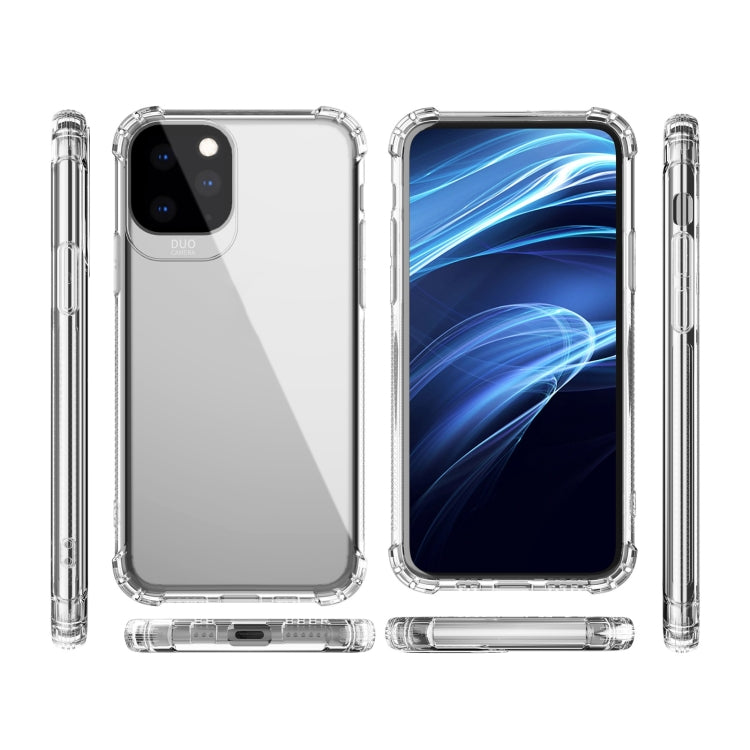 For iPhone 11 Pro Max Shockproof Non-slip Dust-proof Protective Case (Transparent)