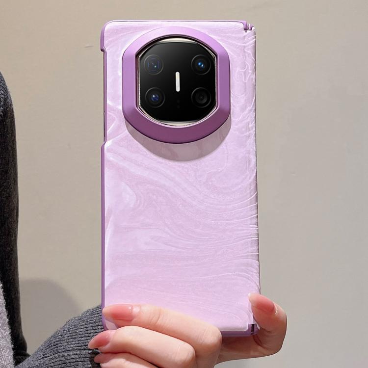 For Huawei Mate X6 Integrated Skin Feel Silk Flow Texture Pattern Shockproof Phone Case
