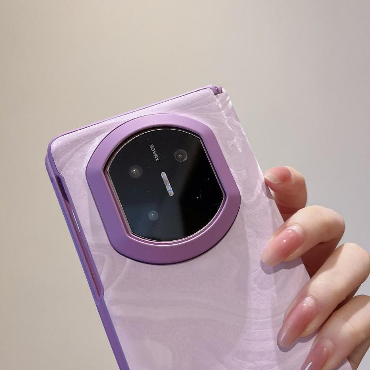 For Huawei Mate X7 Integrated Skin Feel Silk Flow Texture Pattern Shockproof Phone Case