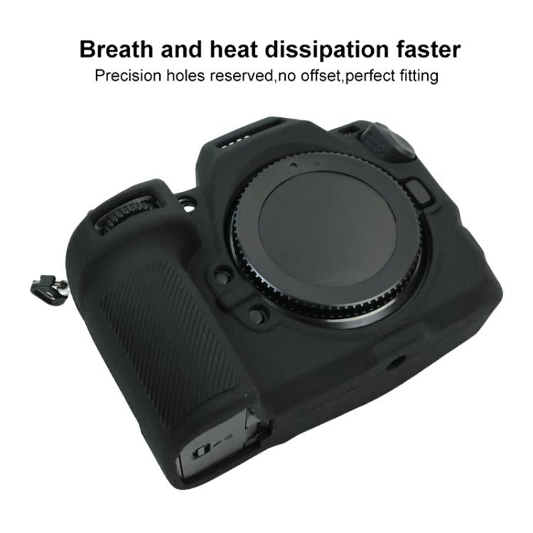 For Nikon Z 8 Litchi Texture Soft Silicone Camera Protective Case