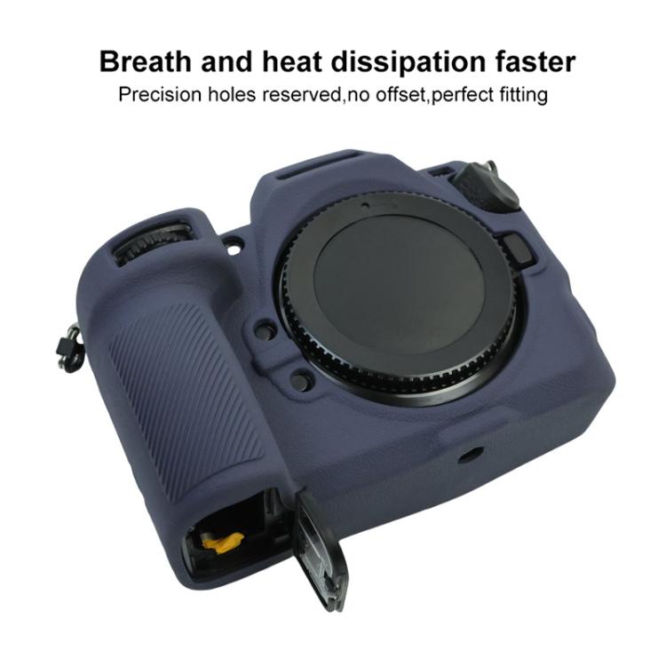 For Nikon Z 8 Litchi Texture Soft Silicone Camera Protective Case