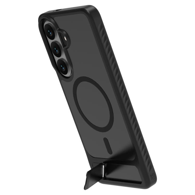 For Galaxy S26 5G LeReach Le-Chic Series Integrated Hidden Kickstand Magnetic Phone Case