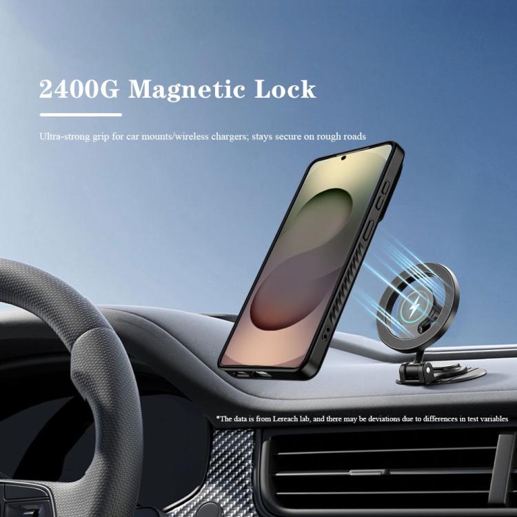 For Galaxy S26 5G LeReach Le-Chic Series Integrated Hidden Kickstand Magnetic Phone Case