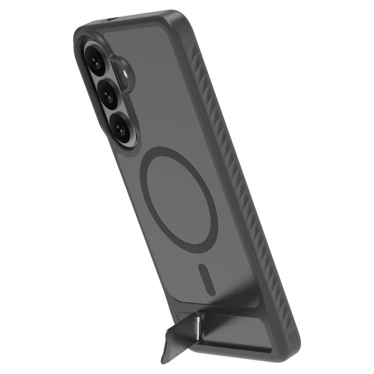 For Galaxy S26 5G LeReach Le-Chic Series Integrated Hidden Kickstand Magnetic Phone Case