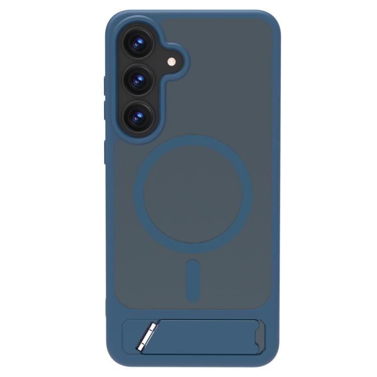 For Galaxy S25 FE 5G LeReach Le-Chic Series Integrated Hidden Kickstand Magnetic Phone Case