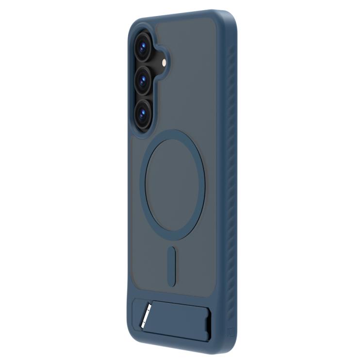 For Galaxy S25 FE 5G LeReach Le-Chic Series Integrated Hidden Kickstand Magnetic Phone Case