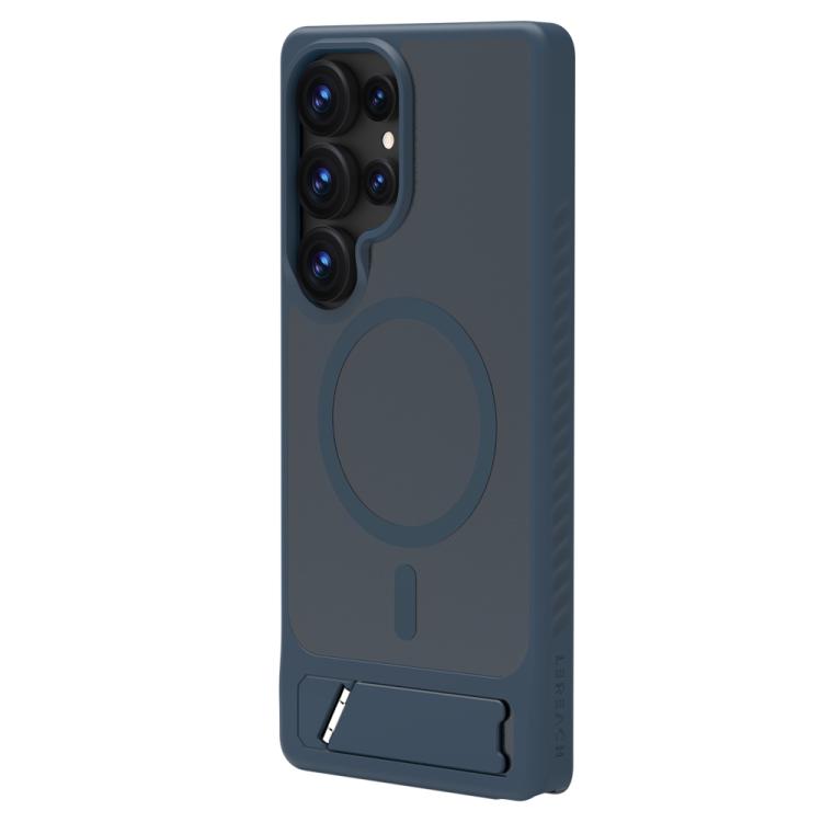 For Galaxy S25 Ultra 5G LeReach Le-Chic Series Integrated Hidden Kickstand Magnetic Phone Case