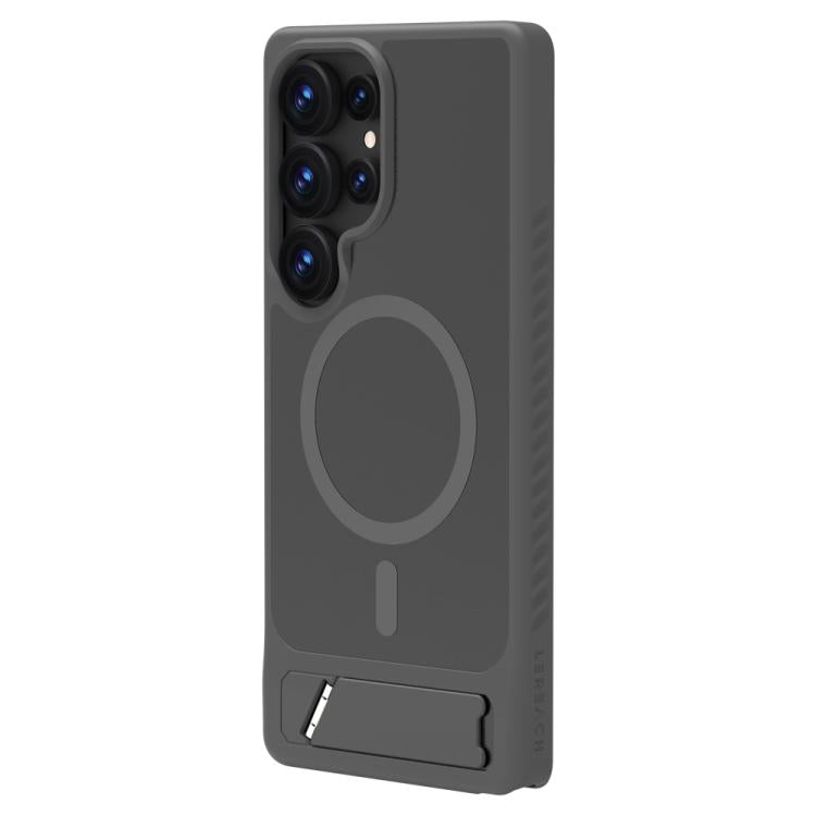 For Galaxy S25 Ultra 5G LeReach Le-Chic Series Integrated Hidden Kickstand Magnetic Phone Case