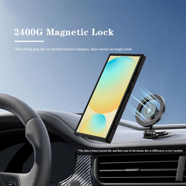For Galaxy S24 Ultra 5G LeReach Le-Chic Series Integrated Hidden Kickstand Magnetic Phone Case