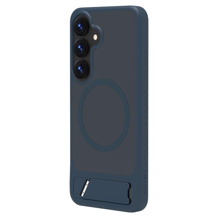 For Galaxy S24 5G/S25 5G LeReach Le-Chic Series Integrated Hidden Kickstand Magnetic Phone Case