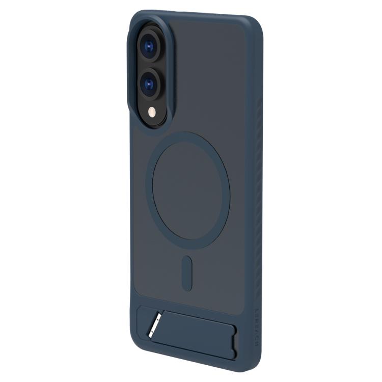 For Galaxy S25 Edge 5G LeReach Le-Chic Series Integrated Hidden Kickstand Magnetic Phone Case