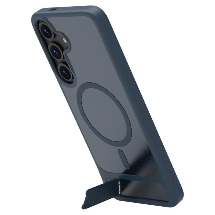 For Galaxy S24+ / S25+ 5G LeReach Le-Chic Series Integrated Hidden Kickstand Magnetic Phone Case