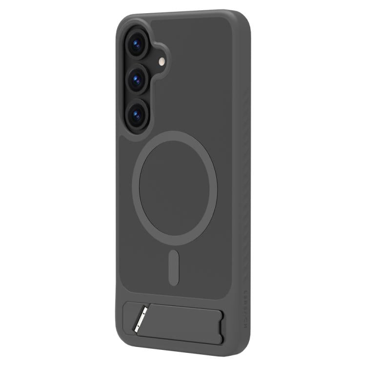For Galaxy S24+ / S25+ 5G LeReach Le-Chic Series Integrated Hidden Kickstand Magnetic Phone Case